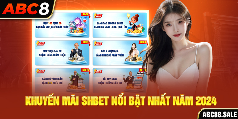 Khuyến mãi SHBET nổi bật nhất năm 2024